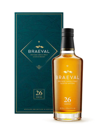 Buy Braeval Single Malt Scotch Speyside 26 Year online at whiskeyshipped.com and have it shipped to your door nationwide.
