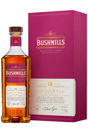 Bushmills 16 Year Old Single Malt Irish Whiskey (750ml)