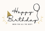 Happy Birthday (Balloon)