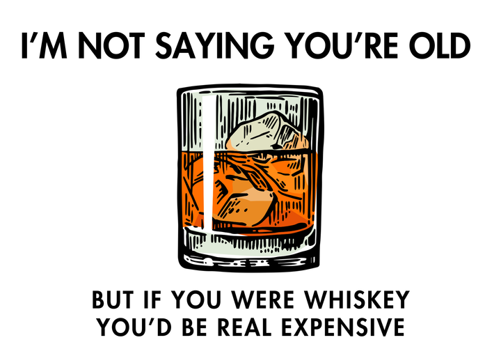 Not saying you're old card