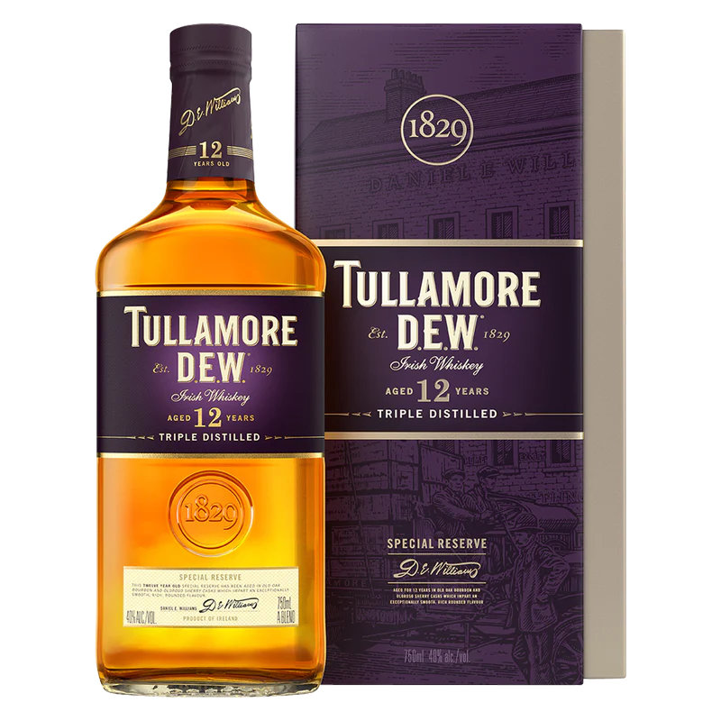 Buy Tullamore Dew Special Reserve Blended Irish Whiskey 12 Year online at whiskeyshipped.com and have it shipped to your door nationwide.