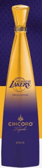 Buy Cincoro Tequila Añejo Lakers Edition online at whiskeyshipped.com and have it shipped to your door nationwide.