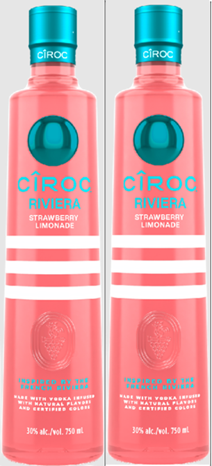 Buy Ciroc Riviera Strawberry Limonade Limited Edition Vodka *2PACK* online at whiskeyshipped.com and have it shipped to your door nationwide.