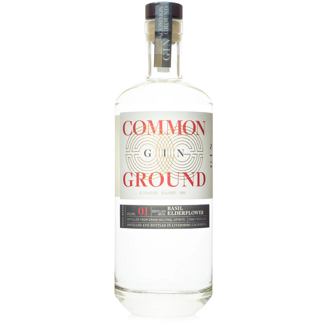 Buy Common Ground Spirits Gin Recipe Basil & Elderflower online at whiskeyshipped.com and have it shipped to your door nationwide.