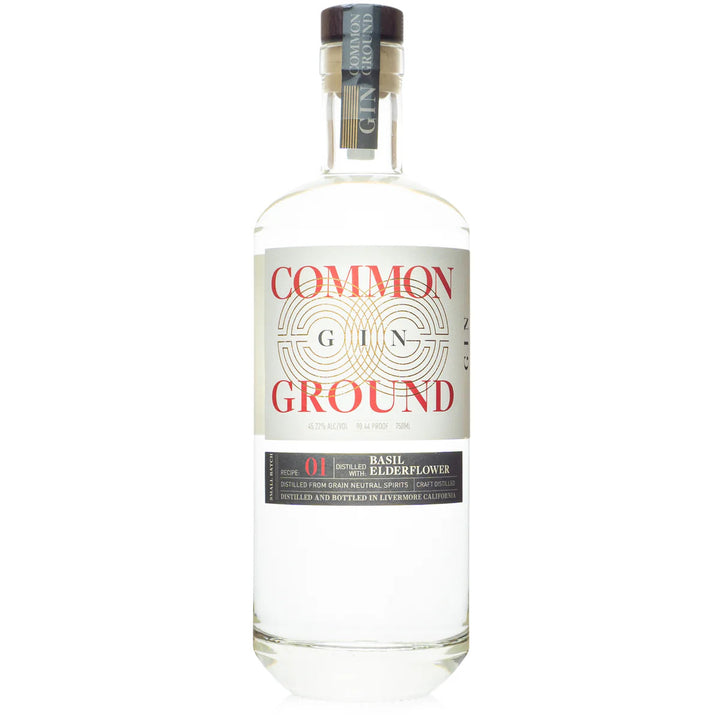 Buy Common Ground Spirits Gin Recipe Basil & Elderflower online at whiskeyshipped.com and have it shipped to your door nationwide.