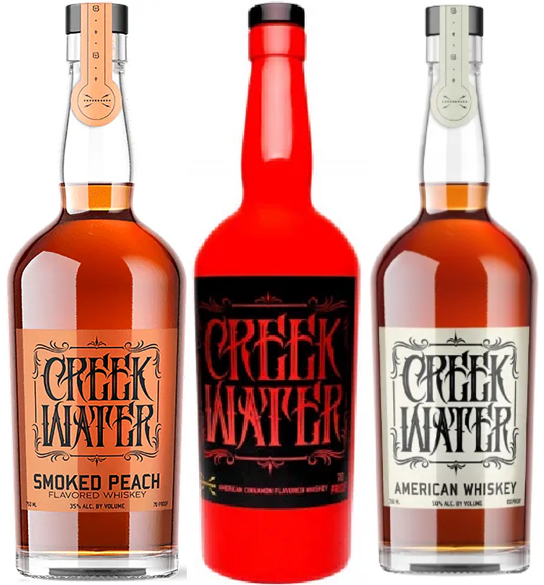 Buy Creek Water Trio *3 Pack* Bundle online at whiskeyshipped.com and have it shipped to your door nationwide.
