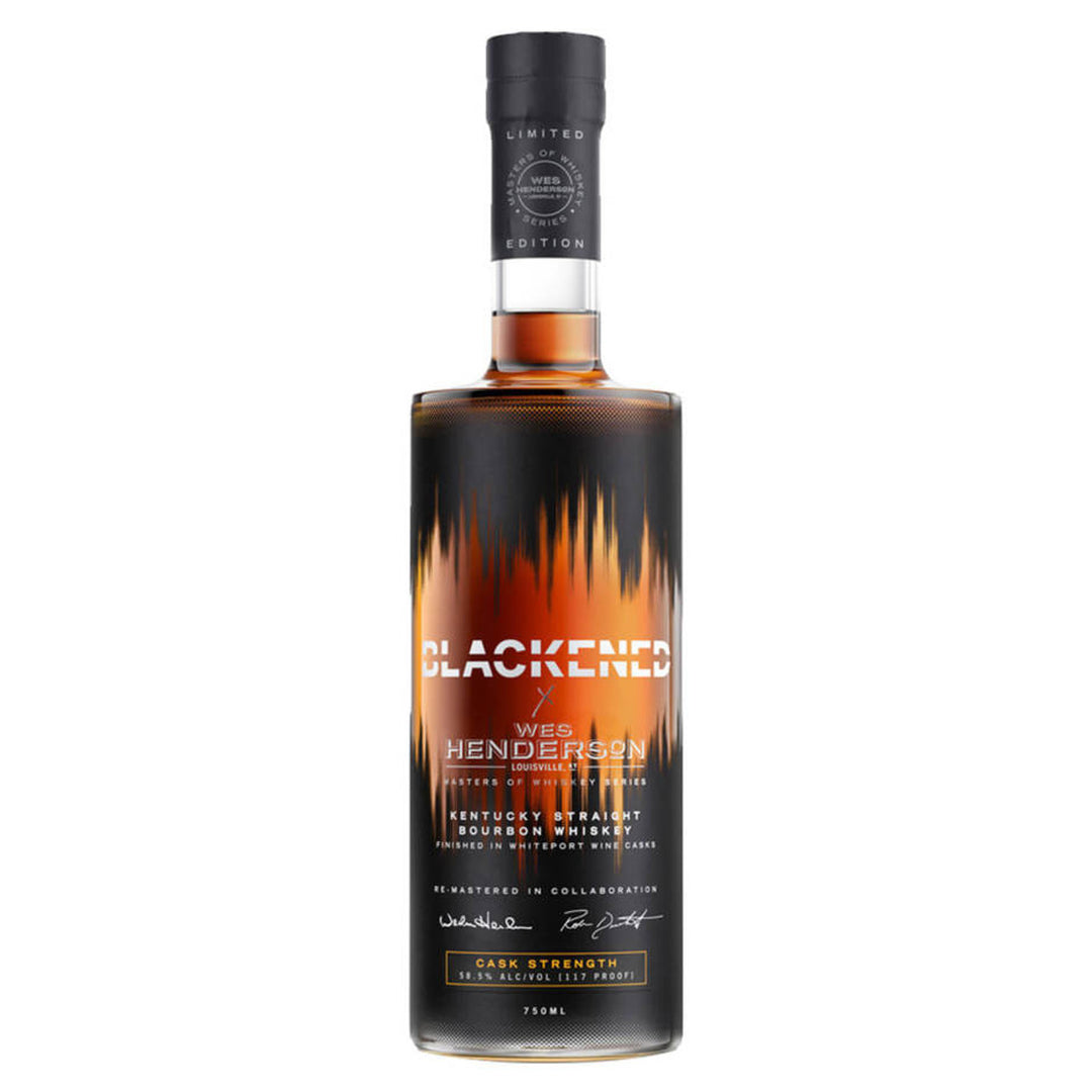 Buy Blackened X Wes Henderson Straight Bourbon Whiskey online at whiskeyshipped.com and have it shipped to your door nationwide.