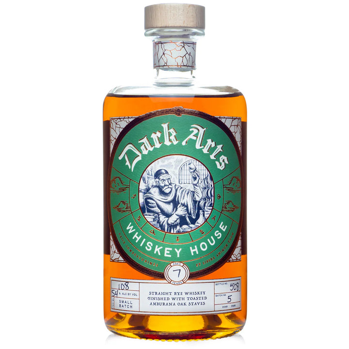 Buy Dark Arts Whiskey House Straight Rye Whiskey Amburana Oak Staves online at whiskeyshipped.com and have it shipped to your door nationwide.