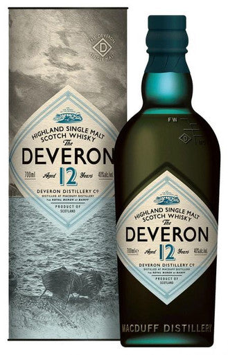 The Deveron 12 Year Old Highland Single Malt Scotch Whisky (750ml)