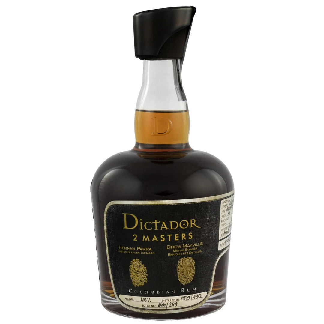 Buy Dictador Aged Rum 2 Masters Barton Wheat 36 Year online at whiskeyshipped.com and have it shipped to your door nationwide.