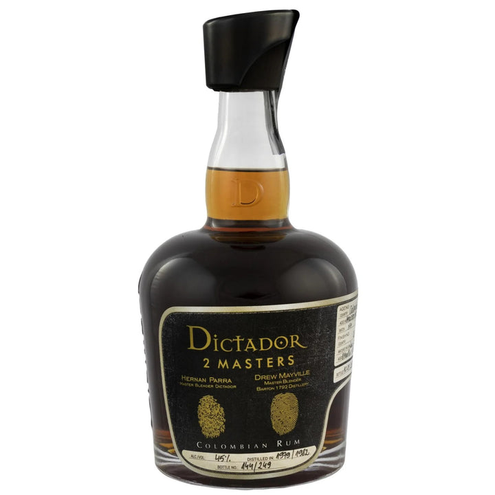 Buy Dictador Aged Rum 2 Masters Barton Wheat 36 Year online at whiskeyshipped.com and have it shipped to your door nationwide.
