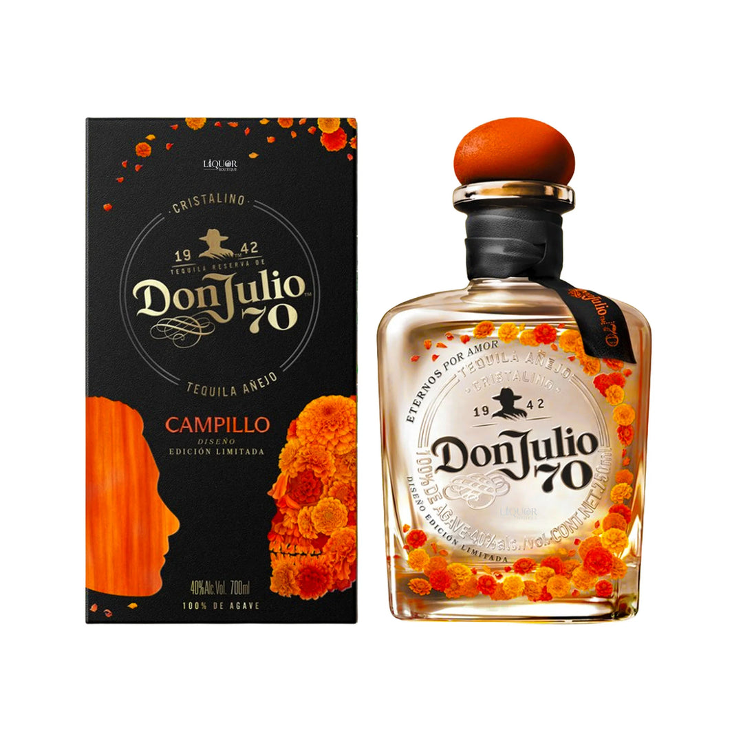 Buy Don Julio 70 Dia De Muertos Campillo online at whiskeyshipped.com and have it shipped to your door nationwide.