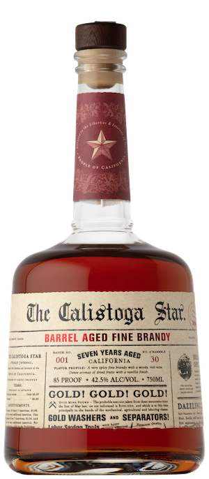 Buy The Calistoga Star Grape Brandy Barrel Aged 7 Year Old online at whiskeyshipped.com and have it shipped to your door nationwide.