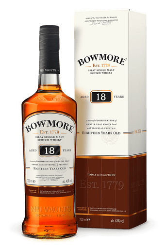 Bowmore Single Malt Scotch 18 Year (750ml)