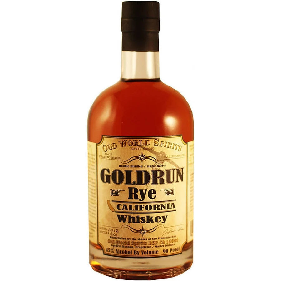 Buy Goldrun Rye California Whiskey online at whiskeyshipped.com and have it shipped to your door nationwide.