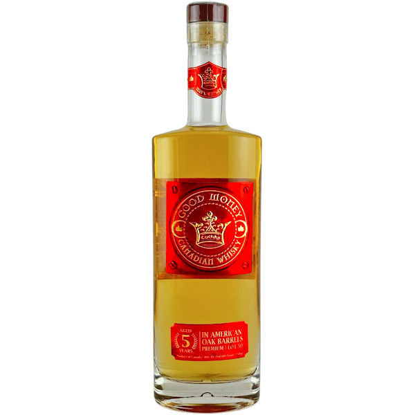 Buy Good Money Canadian Whisky Aged In American Oak Barrels Lot 50 5 Year online at whiskeyshipped.com and have it shipped to your door nationwide.
