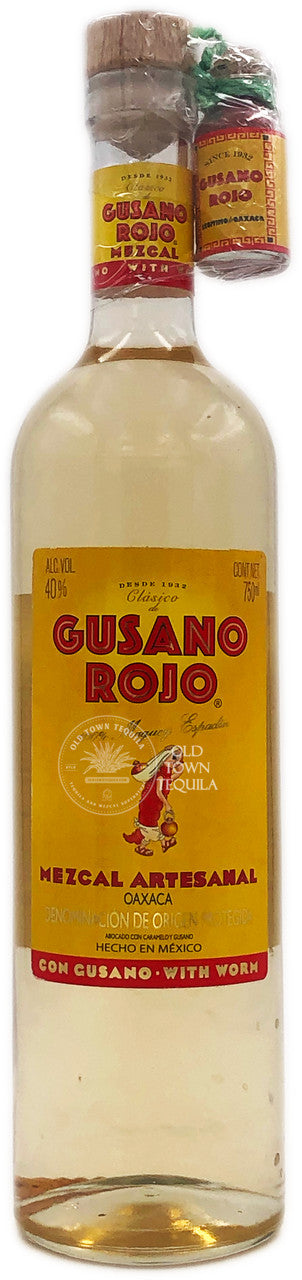 Buy Gusano Rojo Mezcal with Worm online at whiskeyshipped.com and have it shipped to your door nationwide.