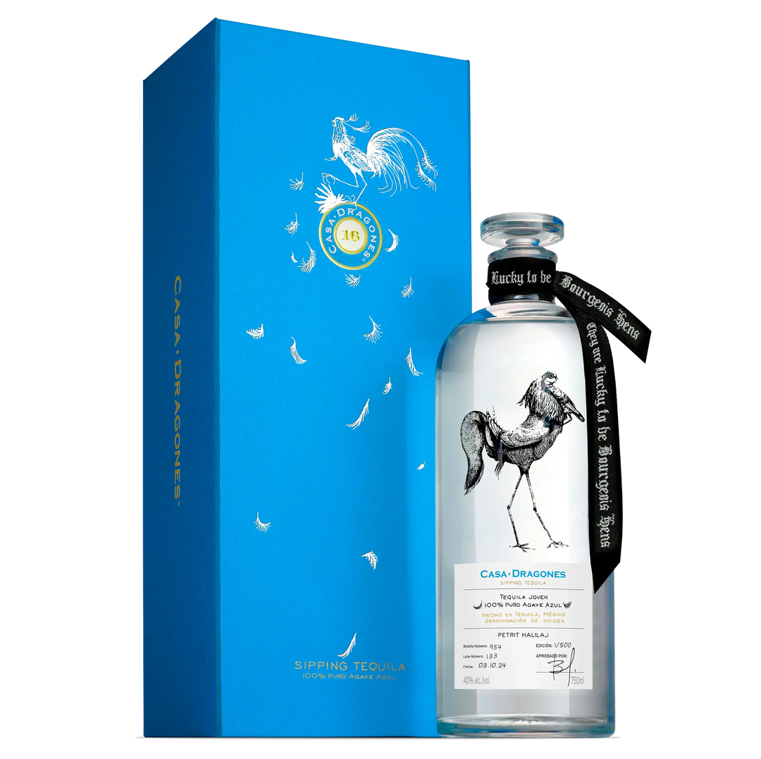 Buy Casa Dragones Tequila Joven Petrit Halilaj online at whiskeyshipped.com and have it shipped to your door nationwide.