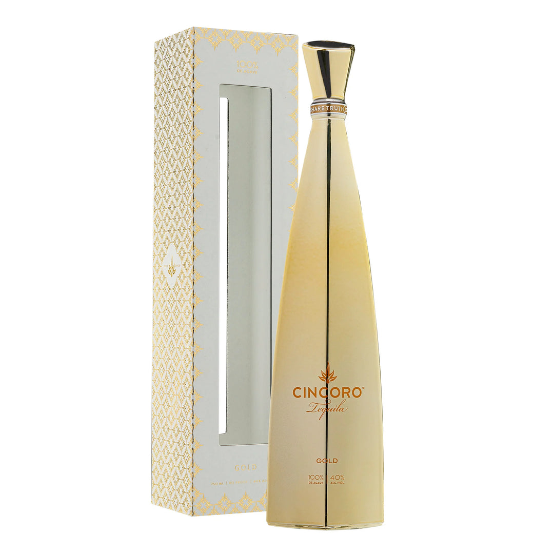 Buy Cincoro Tequila Gold Edition online at whiskeyshipped.com and have it shipped to your door nationwide.