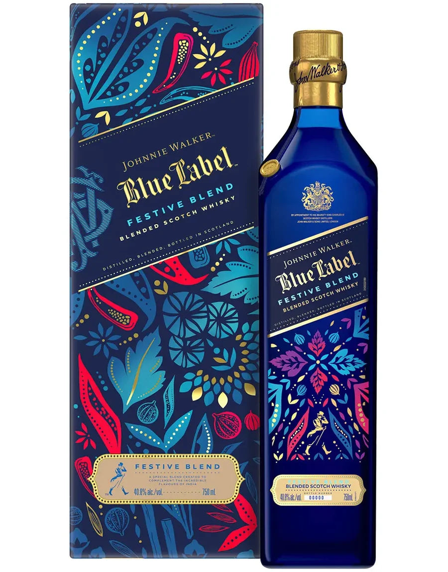 Buy Johnnie Walker Blue Lable Blue Festive Edition online at whiskeyshipped.com and have it shipped to your door nationwide.