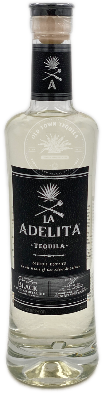 Buy La Adelita Black Añejo Cristalino Tequila online at whiskeyshipped.com and have it shipped to your door nationwide.