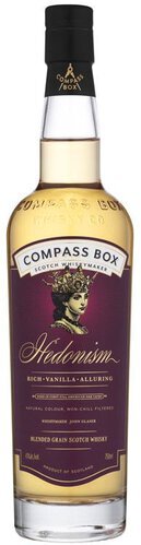 Buy Compass Box Hedonism Blended Grain Scotch Whisky 2026 online at whiskeyshipped.com and have it shipped to your door nationwide.
