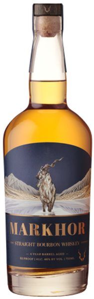 Buy Markhor Straight Bourbon Whiskey online at whiskeyshipped.com and have it shipped to your door nationwide.