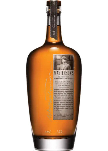 Masterson's Canadian Straight Rye Whiskey 10 Year (750ml)