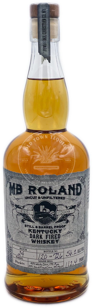 Buy MB Roland Uncut & Unfiltered Dark Fired Kentucky Straight Bourbon Whiskey (750ml) online at whiskeyshipped.com and have it shipped to your door nationwide.