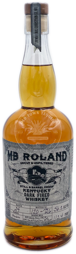 MB Roland Uncut & Unfiltered Dark Fired Kentucky Straight Bourbon Whiskey (750ml)