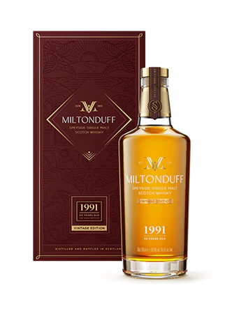 Buy Miltonduff Secret Speyside 1991 32 Year Old Single Malt Scotch Whisky online at whiskeyshipped.com and have it shipped to your door nationwide.