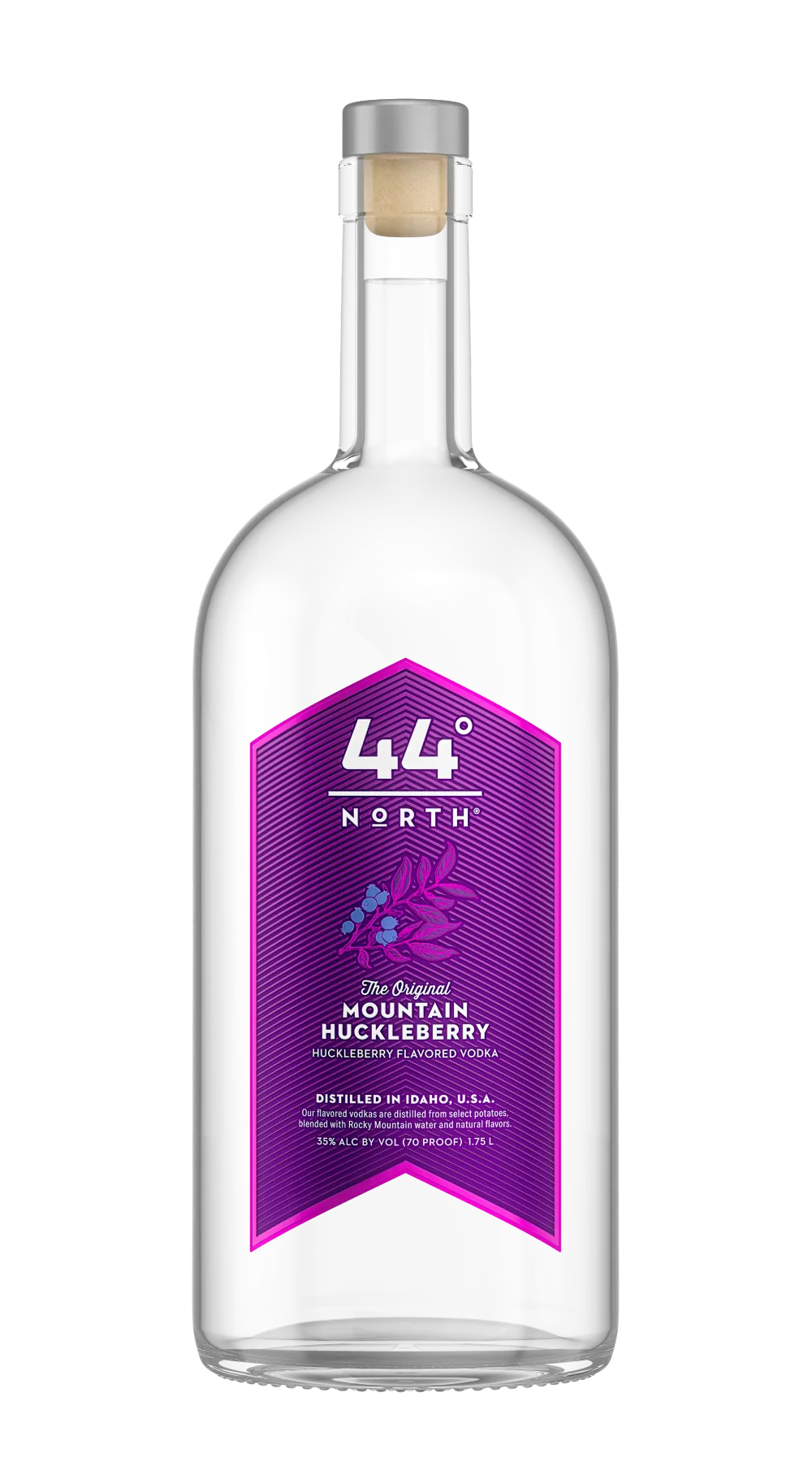 Buy 44 North Huckleberry Vodka online at whiskeyshipped.com and have it shipped to your door nationwide.