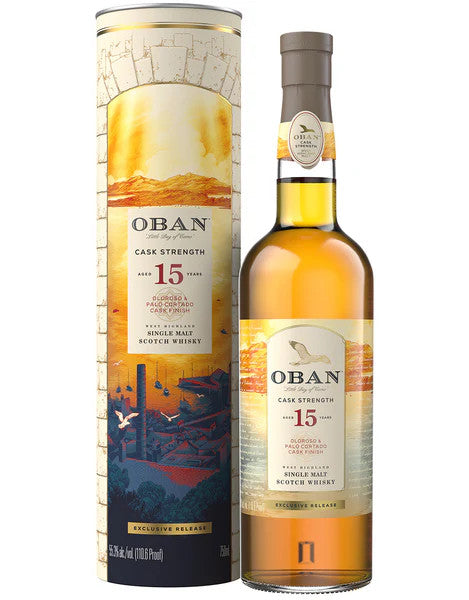 Buy Oban 15 Year Old Sherry Cask Finished Single Malt Scotch Whisky online at whiskeyshipped.com and have it shipped to your door nationwide.