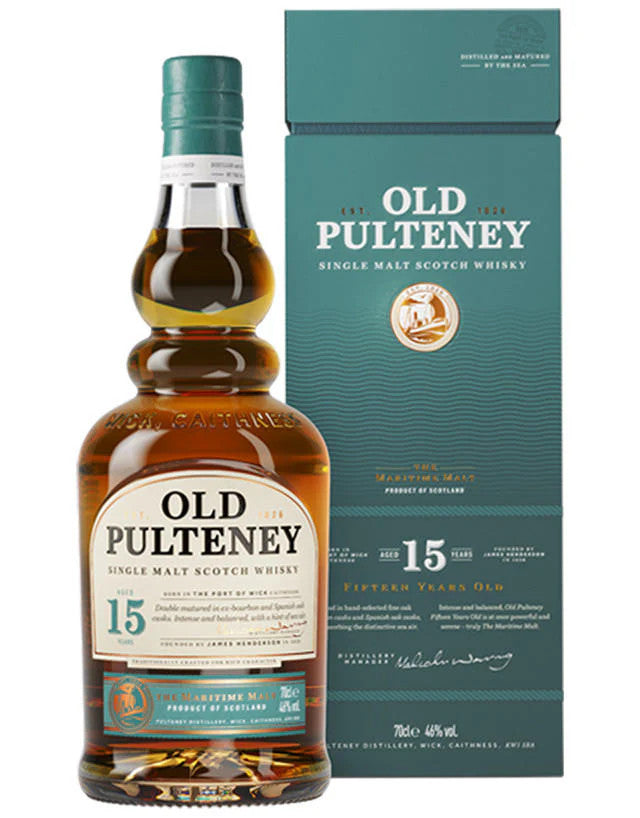 Buy Old Pulteney Single Malt Scotch 15 Year online at whiskeyshipped.com and have it shipped to your door nationwide.
