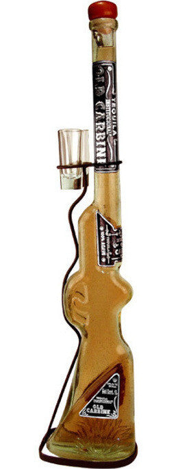Buy Old Carbine Gold Tequila Rifle with Shot Glasses online at whiskeyshipped.com and have it shipped to your door nationwide.