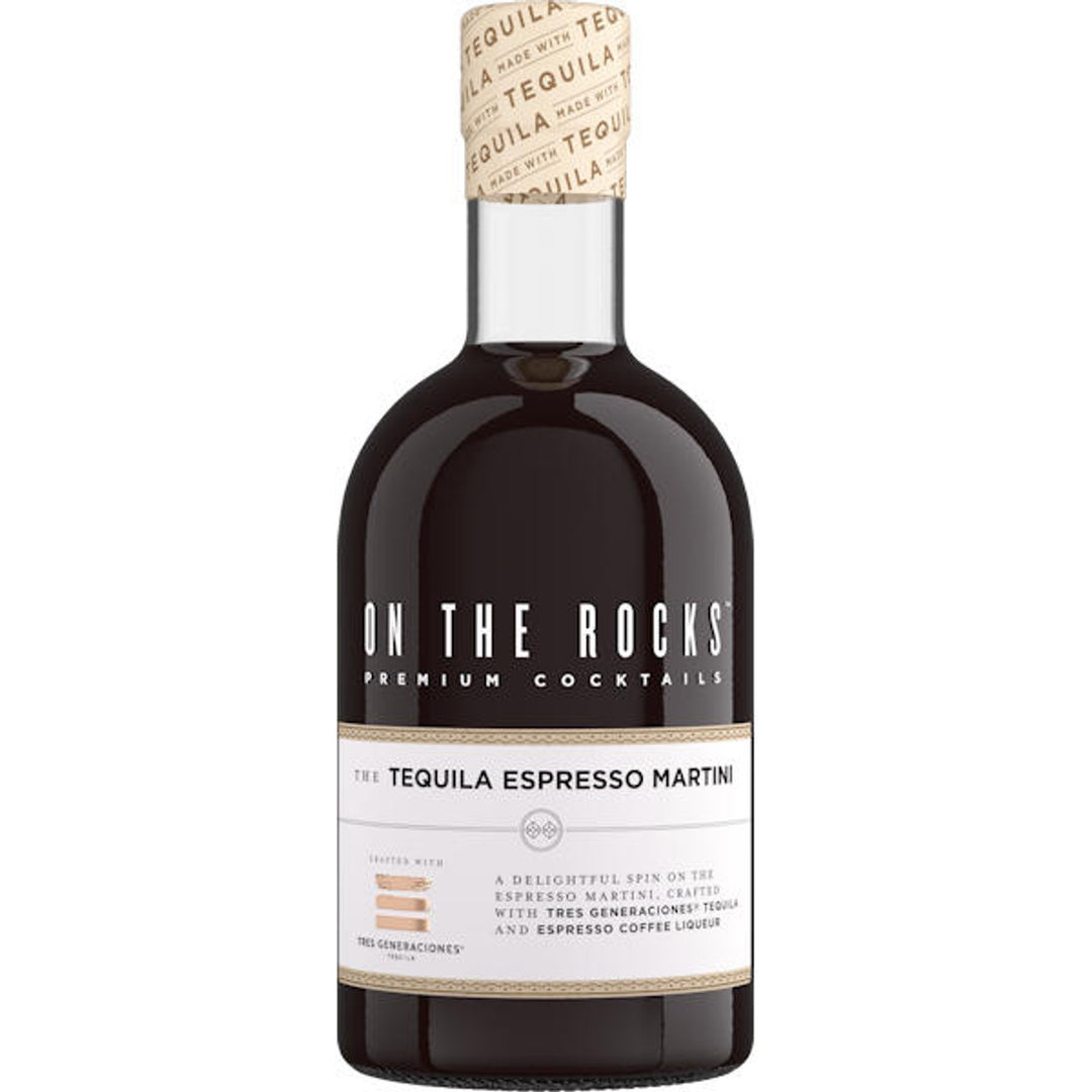 Buy On The Rocks The Tequila Espresso Martini With Plata Tequila online at whiskeyshipped.com and have it shipped to your door nationwide.