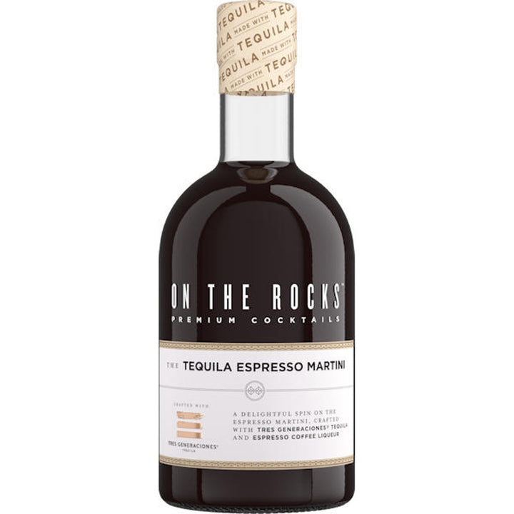 Buy On The Rocks The Tequila Espresso Martini With Plata Tequila online at whiskeyshipped.com and have it shipped to your door nationwide.