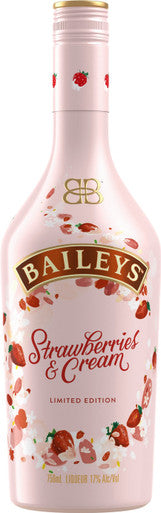 Baileys Cream Liqueur Strawberries & Cream Strawberry (750ml)