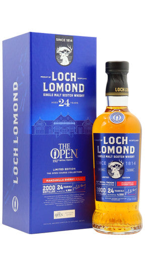 Loch Lomond Single Malt Scotch Limited Edition The Open Course Collection 152nd Royal Troon 24 Year (750ml)