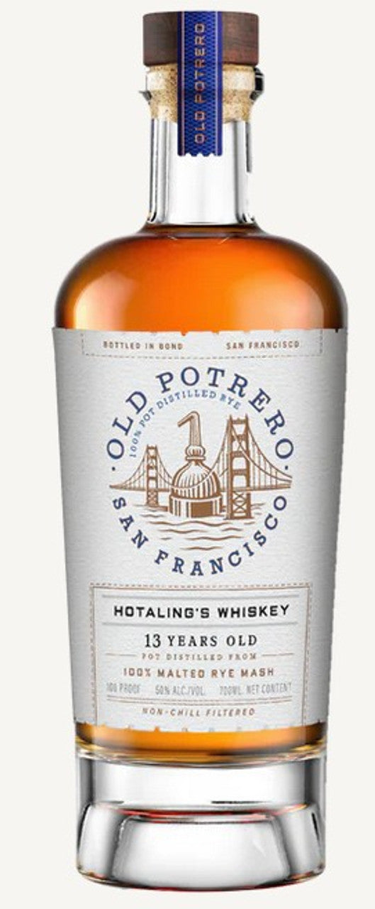 Buy Old Potrero Hotaling's Whiskey 13 Year Old Malted Rye Mash online at whiskeyshipped.com and have it shipped to your door nationwide.