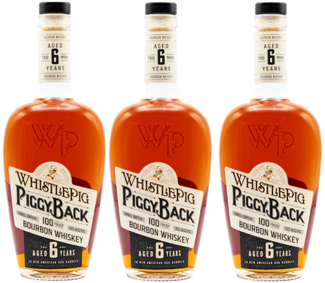 Buy Whistlepig PiggyBack Bourbon *3 Pack* Bundle online at whiskeyshipped.com and have it shipped to your door nationwide.