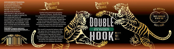 Buy Puncher's Chance Straight Rye Whiskey Double Hook 5 Year online at whiskeyshipped.com and have it shipped to your door nationwide.