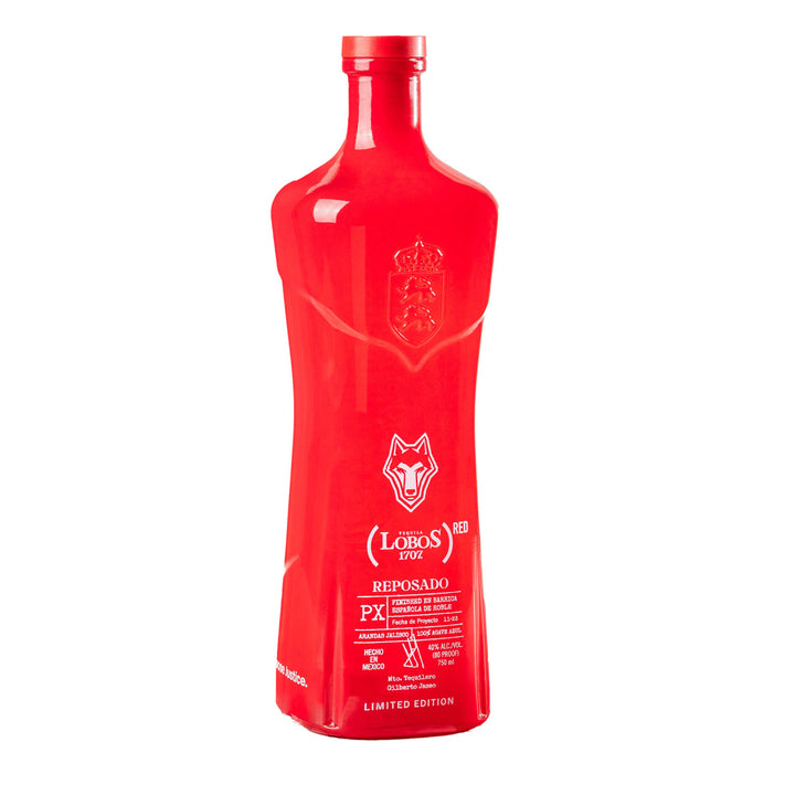 Buy Lobos 1707 Tequila Reposado Red online at whiskeyshipped.com and have it shipped to your door nationwide.