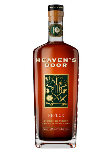 Heaven's Door Refuge Straight Rye Sherry Cask Whiskey (750ml)
