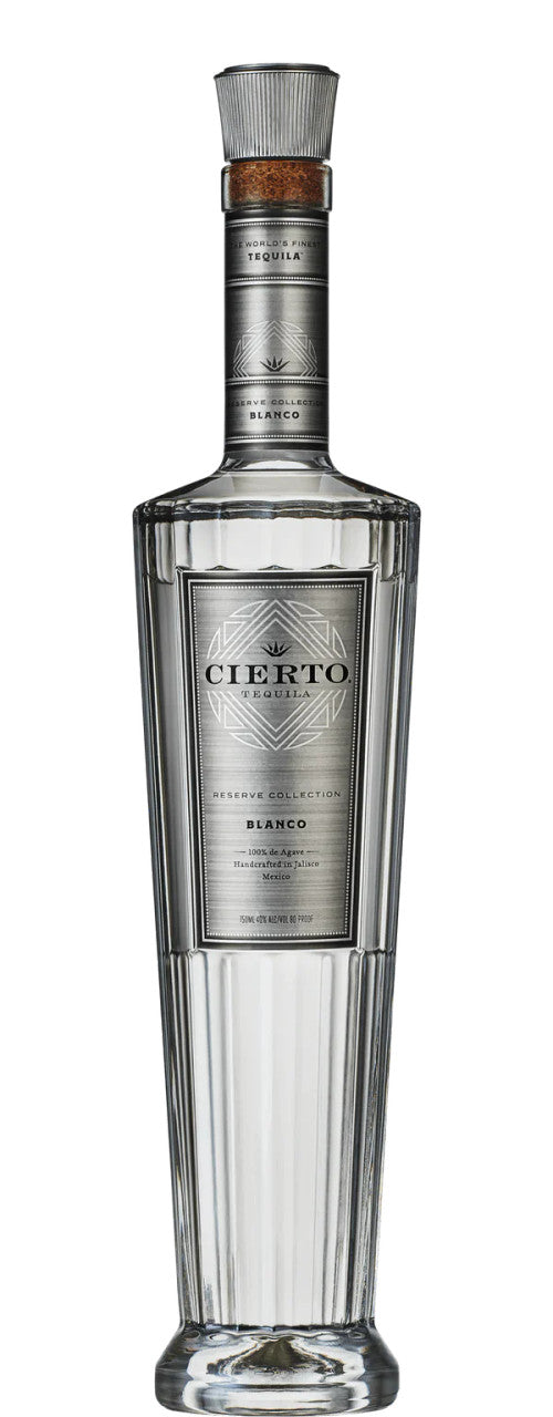Buy Cierto Tequila Reserve Collection Blanco online at whiskeyshipped.com and have it shipped to your door nationwide.