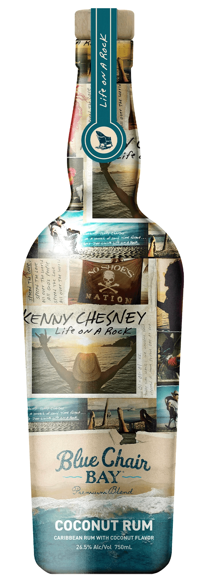 Buy Blue Chair Bay Coconut Rum Commemorative Bottle online at whiskeyshipped.com and have it shipped to your door nationwide.