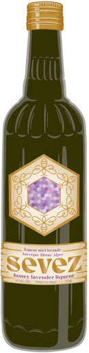 Sevez Honey Lavender Liqueur (750ml)