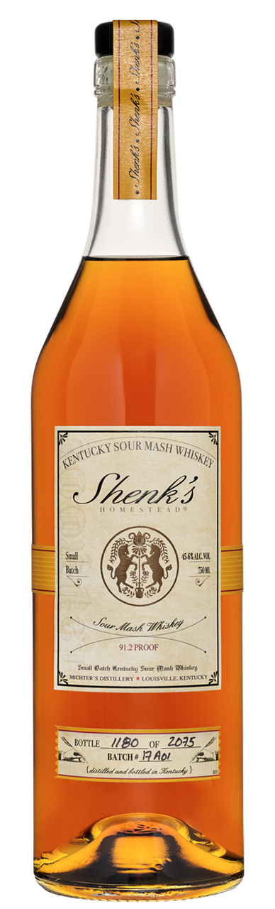 Buy Shenk’s Homestead Distillery Sour Mash Whiskey online at whiskeyshipped.com and have it shipped to your door nationwide.