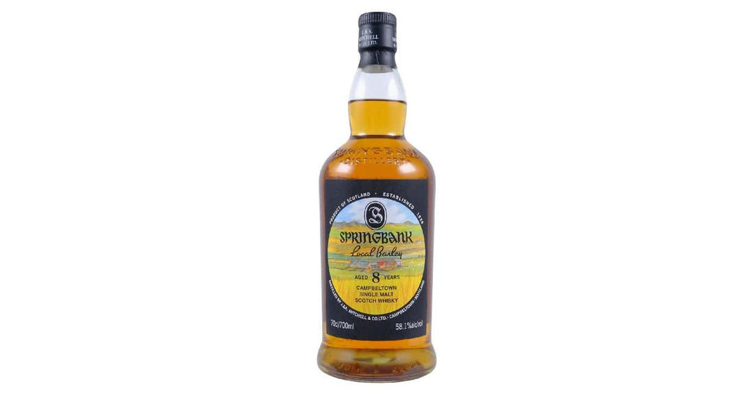 Buy Springbank Local Barley 8 Year Old Single Malt Scotch Whisky online at whiskeyshipped.com and have it shipped to your door nationwide.