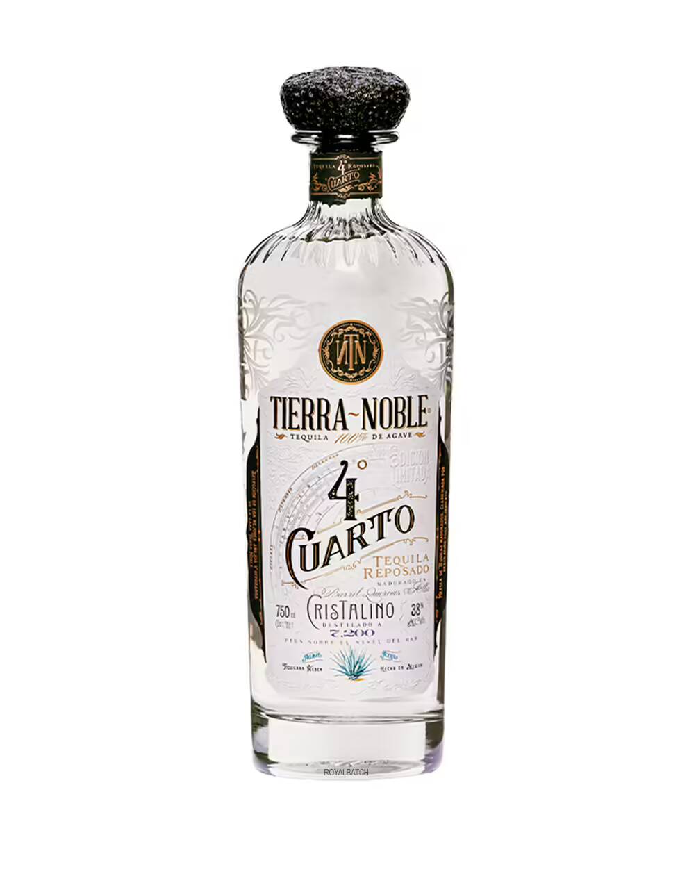 Buy Tierra Noble 4 Cuarto Cristalino Reposado Tequila online at whiskeyshipped.com and have it shipped to your door nationwide.